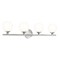 Z-Lite Neoma Vanity, 4-Light, 30 In.W x 6.75 In.L x 7.25 In.H, Brushed Nickel  /Opal Etched 1100-4V-BN - alternate 6